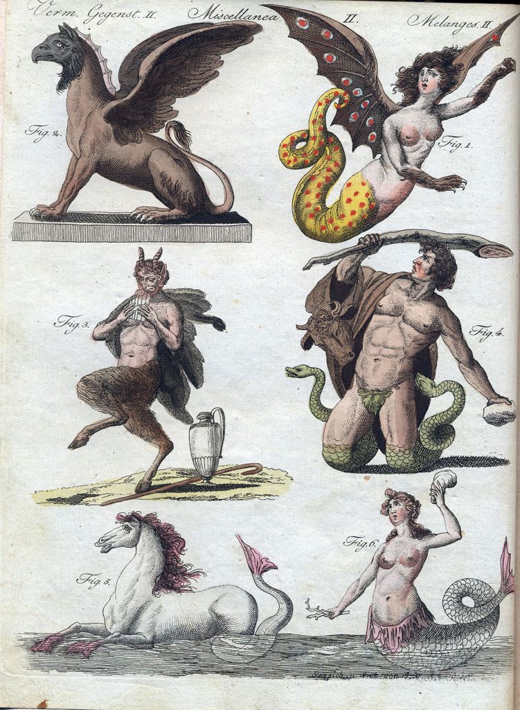 monstre Bestiaire-J.F.Bertuch-Fabelwesen2