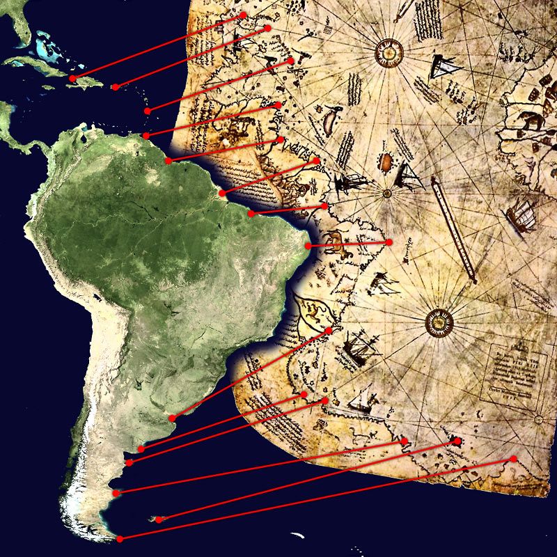 carte Piri_Reis_map_interpretation