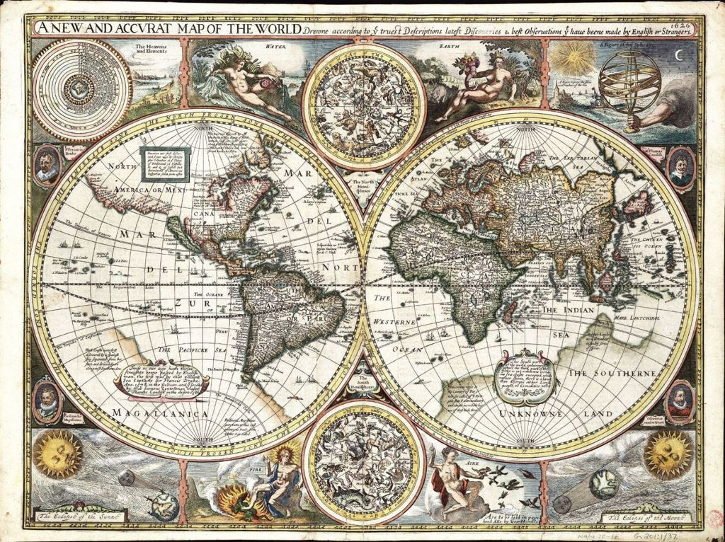 Carte_A_New_And_Accvrat_Map_Of_The_World