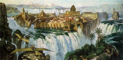 Cité des chutes de Dinotopia