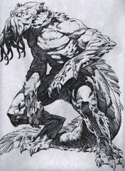 monstreQuelques éléments graphiques autour des Mythes de Cthulu, d'après Lovecraft