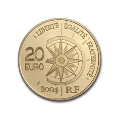 pièce Travelling_around_the_world-The_Croisiere_Jaune-Gold_20euros_Reverse