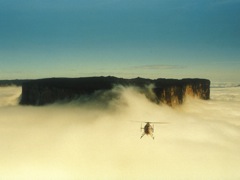 Tepuy Roraima, Venezuela. A inspiré le Monde Perdu de Conan Doyle