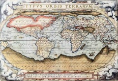 Carte du Mode d'Ortelius, 1570